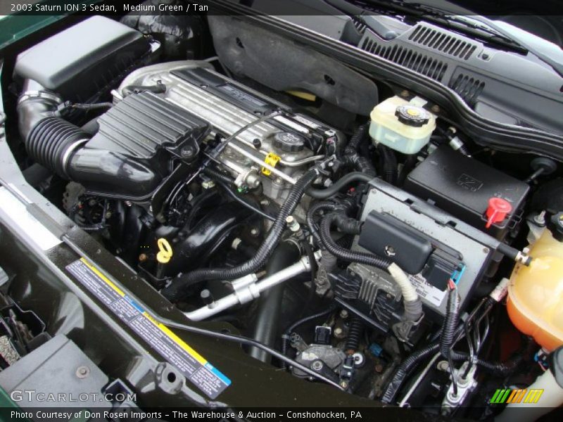  2003 ION 3 Sedan Engine - 2.2 Liter DOHC 16-Valve 4 Cylinder