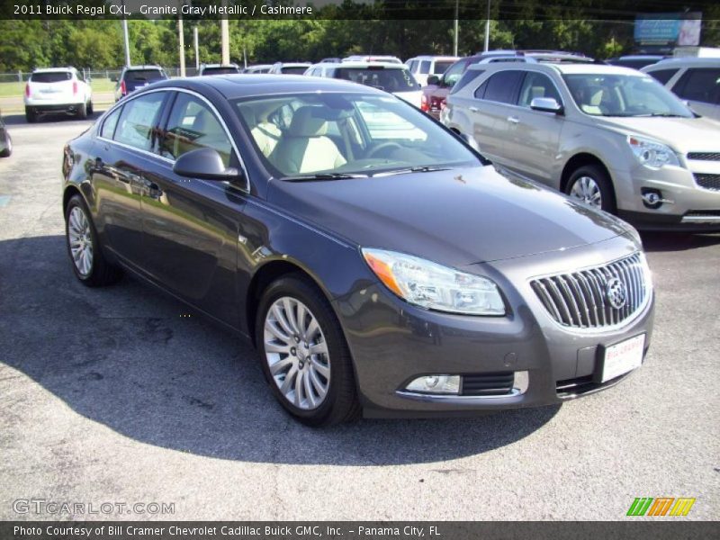 Granite Gray Metallic / Cashmere 2011 Buick Regal CXL