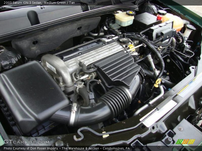 Medium Green / Tan 2003 Saturn ION 3 Sedan