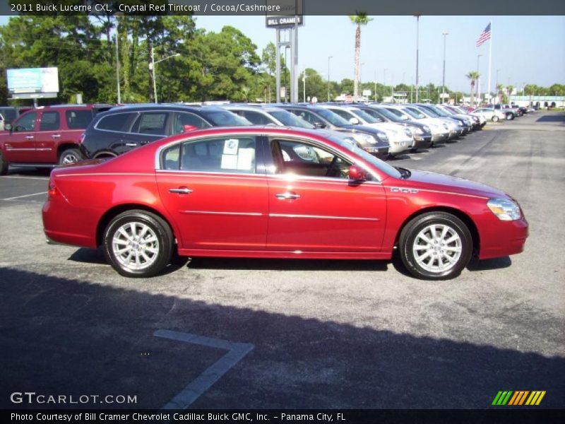 Crystal Red Tintcoat / Cocoa/Cashmere 2011 Buick Lucerne CXL
