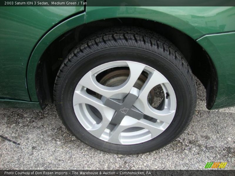 Medium Green / Tan 2003 Saturn ION 3 Sedan