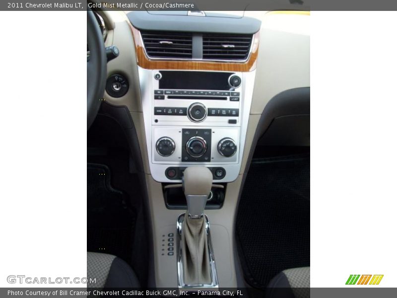 Gold Mist Metallic / Cocoa/Cashmere 2011 Chevrolet Malibu LT