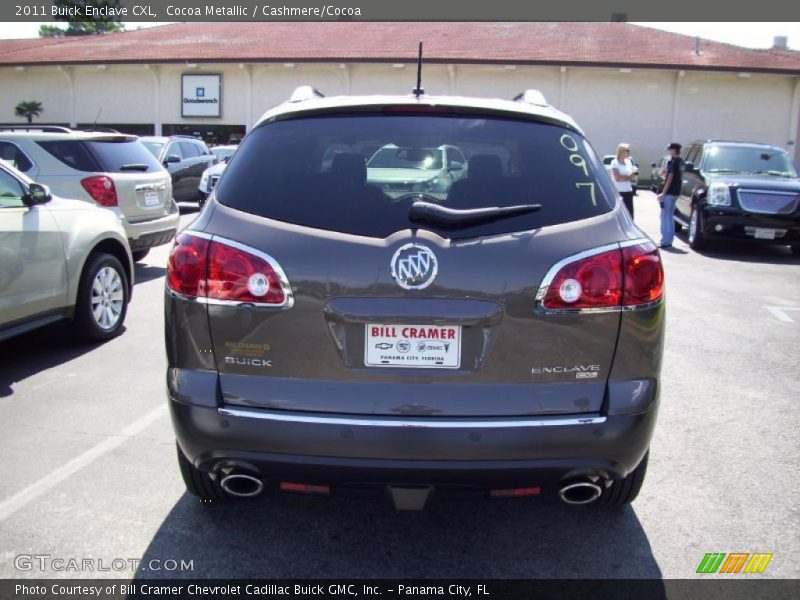 Cocoa Metallic / Cashmere/Cocoa 2011 Buick Enclave CXL