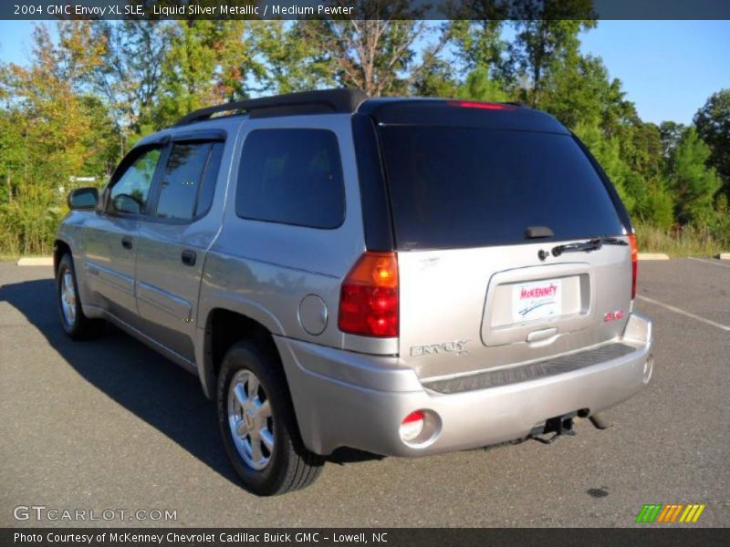 Liquid Silver Metallic / Medium Pewter 2004 GMC Envoy XL SLE