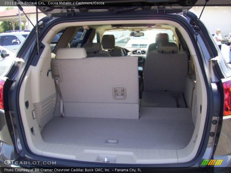Cocoa Metallic / Cashmere/Cocoa 2011 Buick Enclave CXL