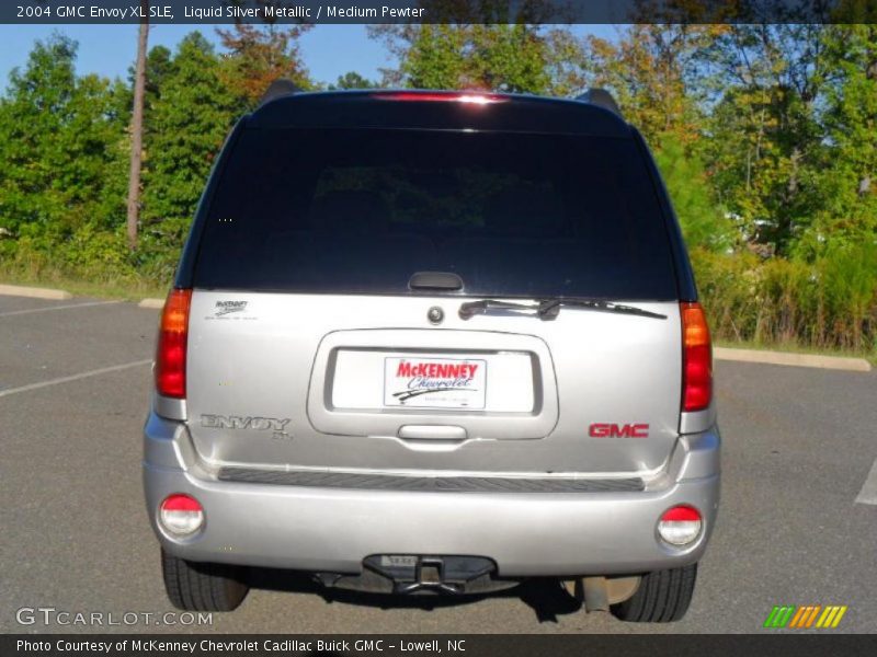 Liquid Silver Metallic / Medium Pewter 2004 GMC Envoy XL SLE