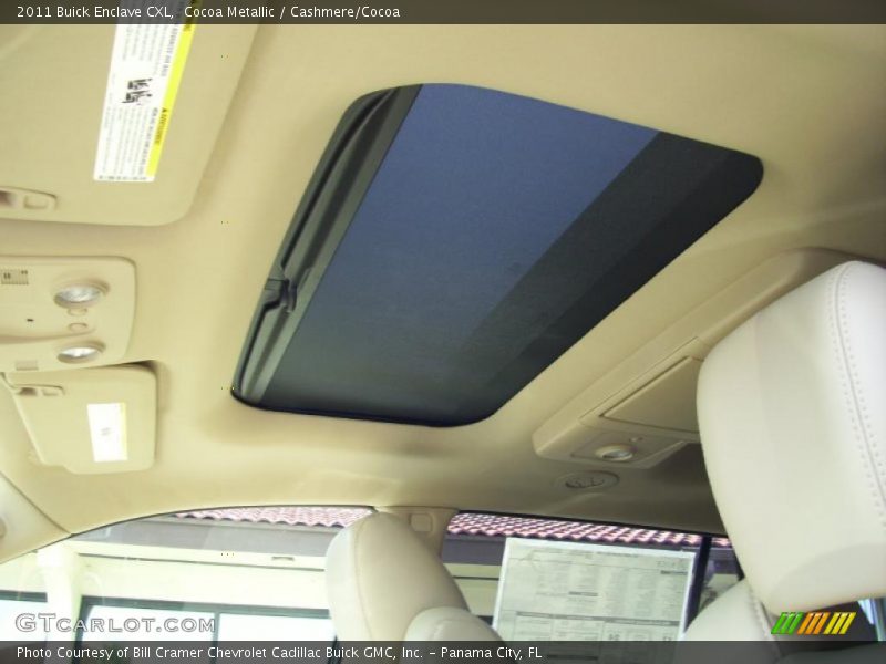 Cocoa Metallic / Cashmere/Cocoa 2011 Buick Enclave CXL
