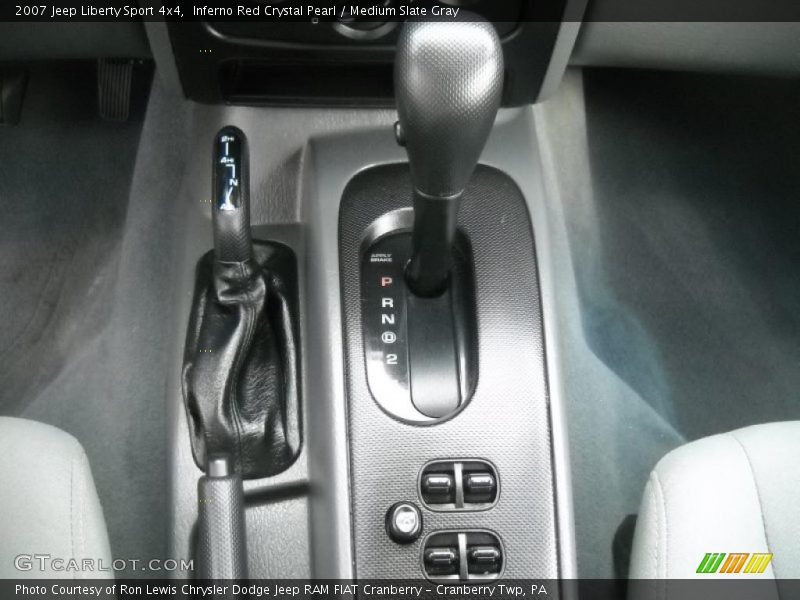Inferno Red Crystal Pearl / Medium Slate Gray 2007 Jeep Liberty Sport 4x4