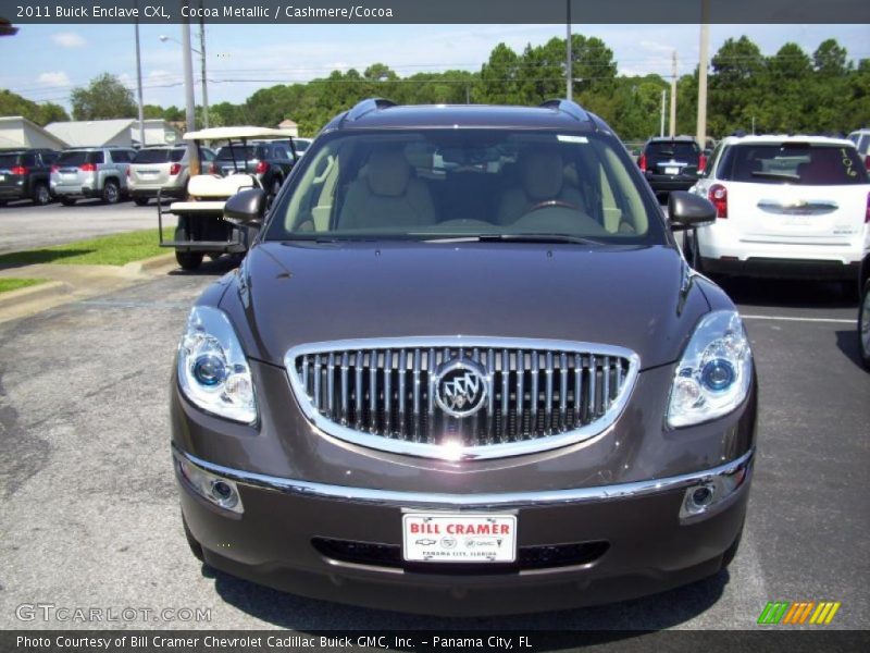 Cocoa Metallic / Cashmere/Cocoa 2011 Buick Enclave CXL