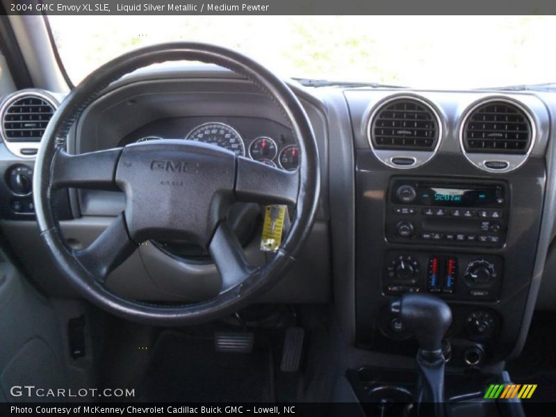 Liquid Silver Metallic / Medium Pewter 2004 GMC Envoy XL SLE