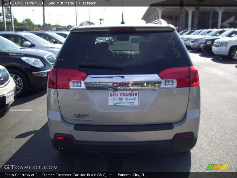 Gold Mist Metallic / Jet Black 2011 GMC Terrain SLT