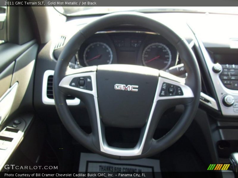 Gold Mist Metallic / Jet Black 2011 GMC Terrain SLT