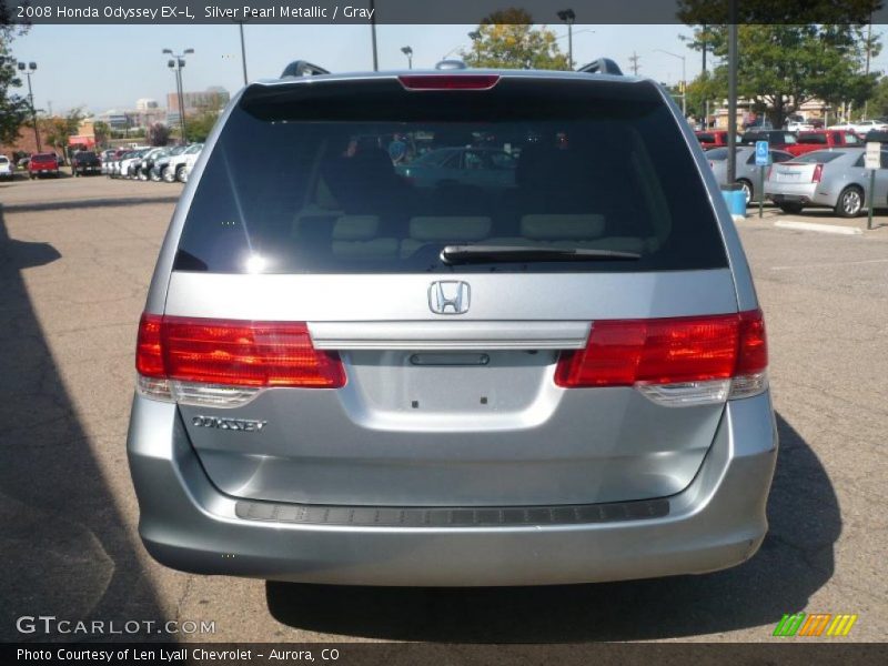 Silver Pearl Metallic / Gray 2008 Honda Odyssey EX-L