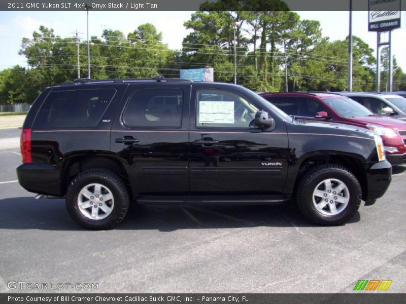 Onyx Black / Light Tan 2011 GMC Yukon SLT 4x4