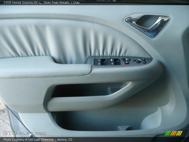 Silver Pearl Metallic / Gray 2008 Honda Odyssey EX-L