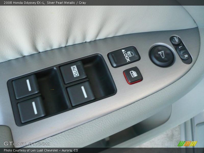 Silver Pearl Metallic / Gray 2008 Honda Odyssey EX-L