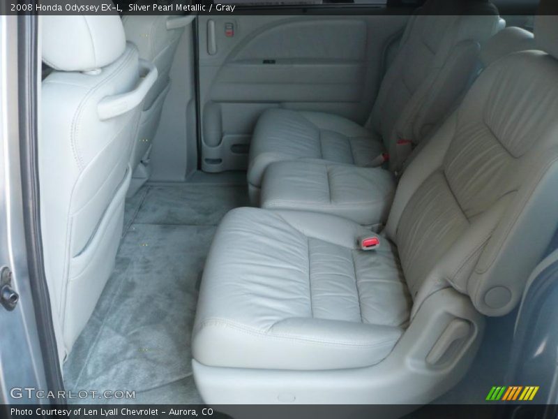 Silver Pearl Metallic / Gray 2008 Honda Odyssey EX-L