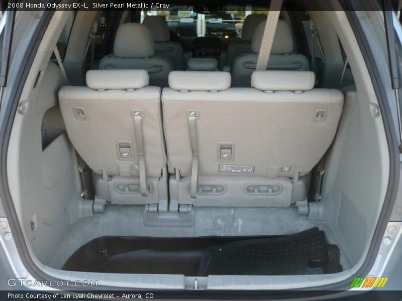 Silver Pearl Metallic / Gray 2008 Honda Odyssey EX-L