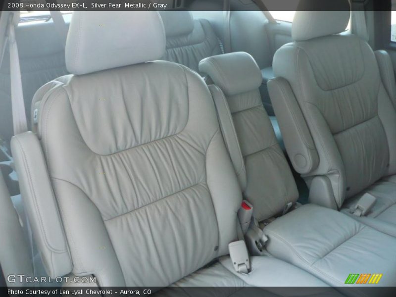 Silver Pearl Metallic / Gray 2008 Honda Odyssey EX-L