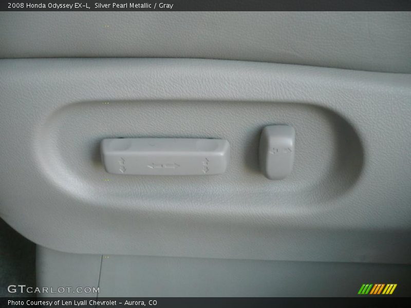 Silver Pearl Metallic / Gray 2008 Honda Odyssey EX-L