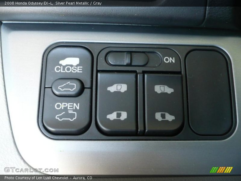 Silver Pearl Metallic / Gray 2008 Honda Odyssey EX-L