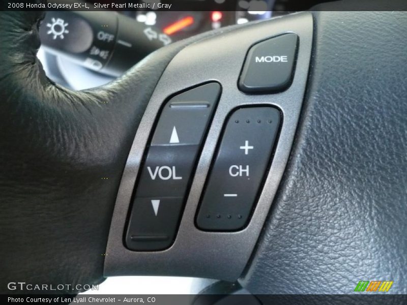 Silver Pearl Metallic / Gray 2008 Honda Odyssey EX-L