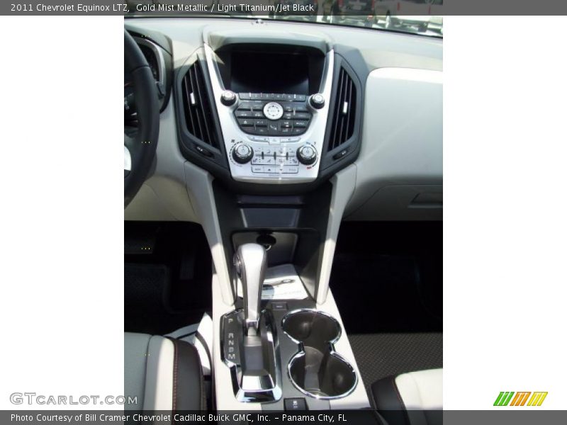 Gold Mist Metallic / Light Titanium/Jet Black 2011 Chevrolet Equinox LTZ