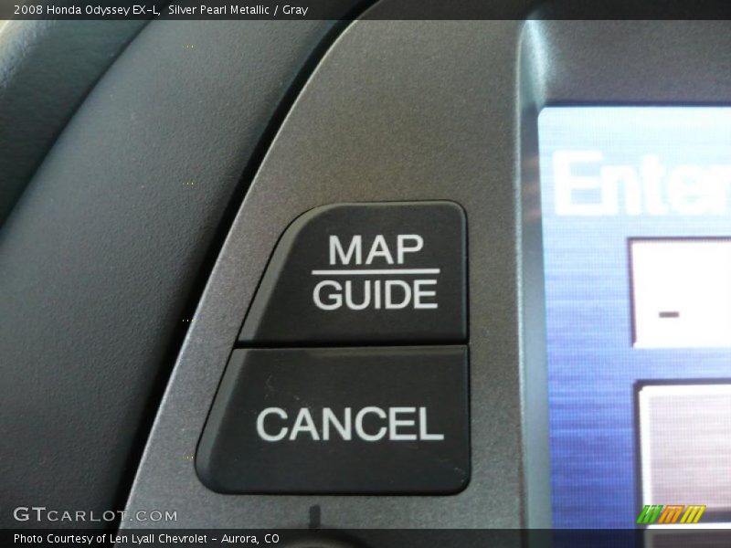 Silver Pearl Metallic / Gray 2008 Honda Odyssey EX-L