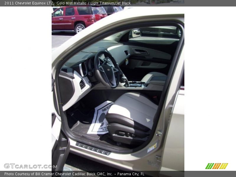 Gold Mist Metallic / Light Titanium/Jet Black 2011 Chevrolet Equinox LTZ