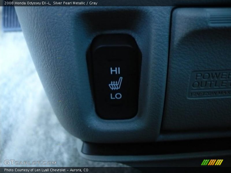 Silver Pearl Metallic / Gray 2008 Honda Odyssey EX-L