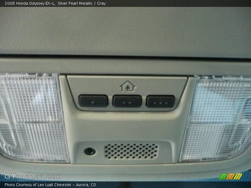 Silver Pearl Metallic / Gray 2008 Honda Odyssey EX-L