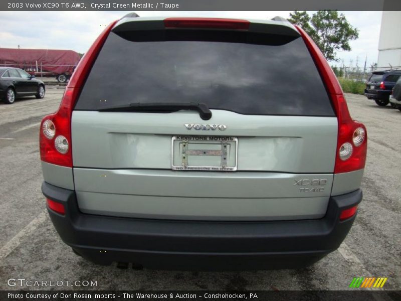 Crystal Green Metallic / Taupe 2003 Volvo XC90 T6 AWD