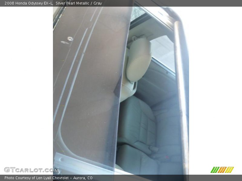 Silver Pearl Metallic / Gray 2008 Honda Odyssey EX-L