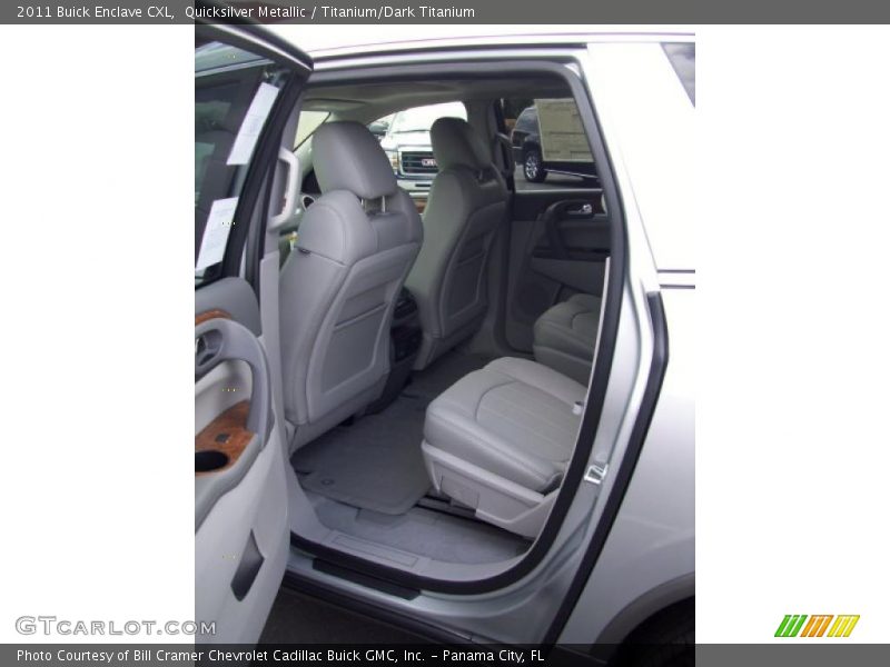 Quicksilver Metallic / Titanium/Dark Titanium 2011 Buick Enclave CXL