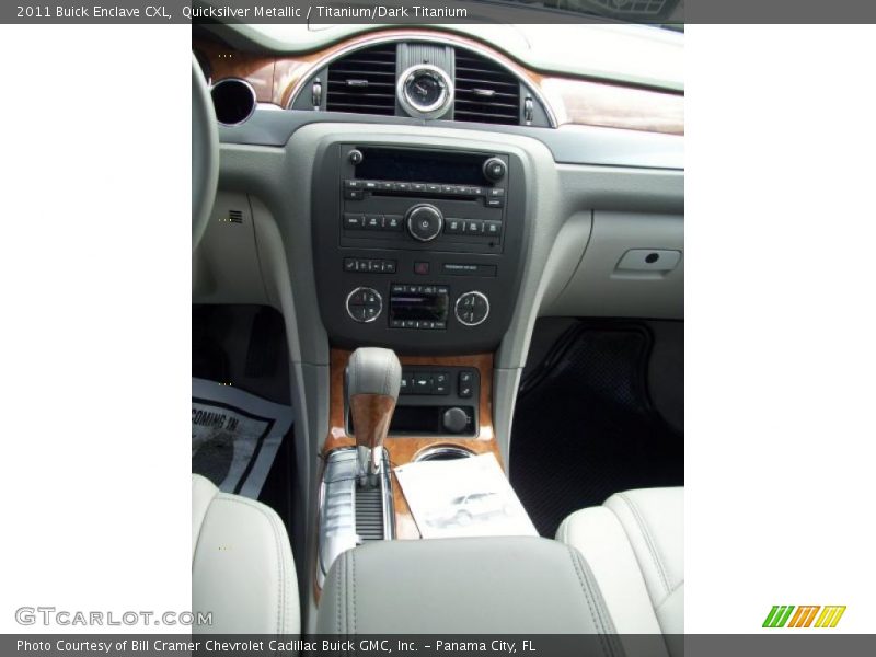 Quicksilver Metallic / Titanium/Dark Titanium 2011 Buick Enclave CXL