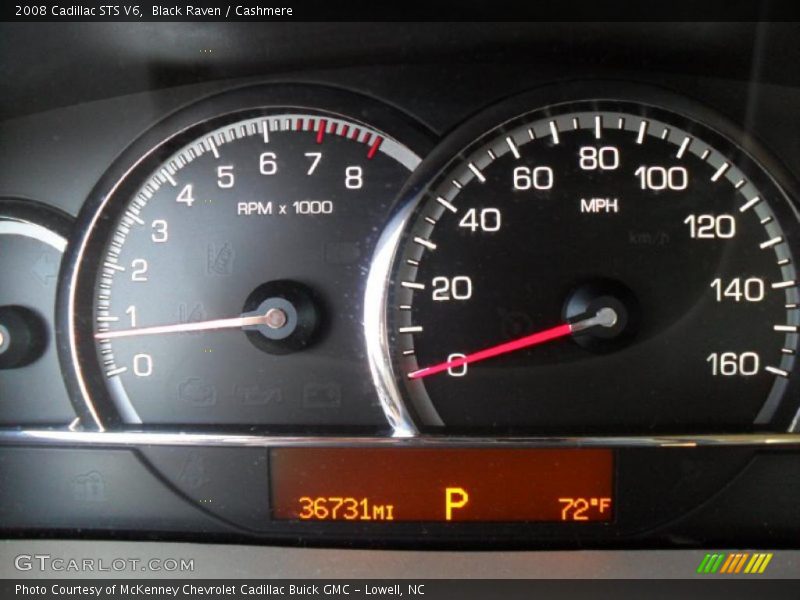 Black Raven / Cashmere 2008 Cadillac STS V6