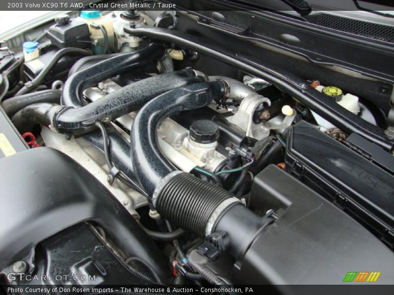 Crystal Green Metallic / Taupe 2003 Volvo XC90 T6 AWD