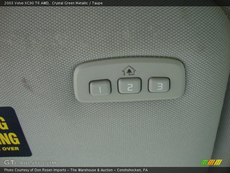 Crystal Green Metallic / Taupe 2003 Volvo XC90 T6 AWD