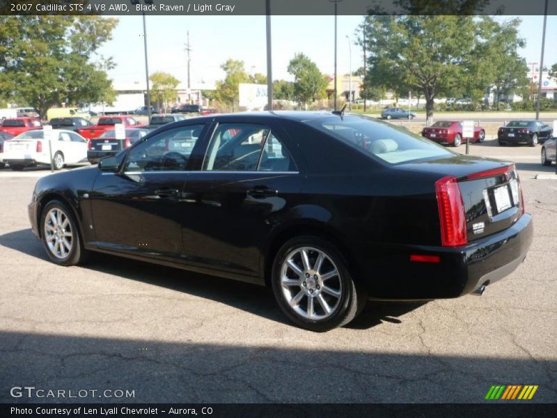 Black Raven / Light Gray 2007 Cadillac STS 4 V8 AWD