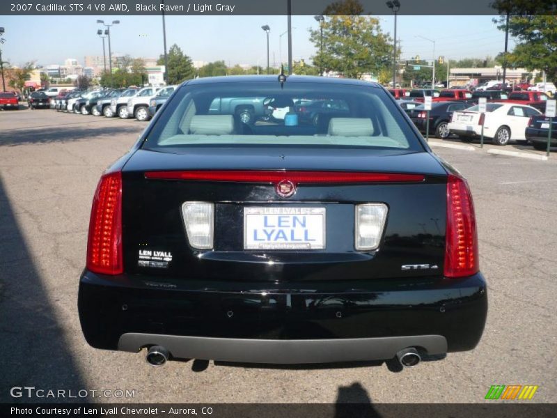 Black Raven / Light Gray 2007 Cadillac STS 4 V8 AWD