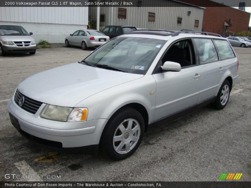 Satin Silver Metallic / Black 2000 Volkswagen Passat GLS 1.8T Wagon