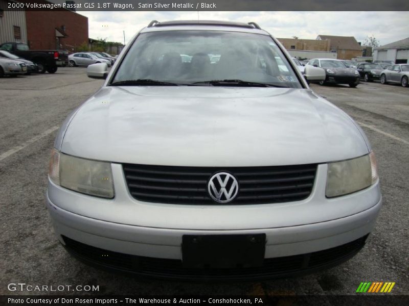 Satin Silver Metallic / Black 2000 Volkswagen Passat GLS 1.8T Wagon