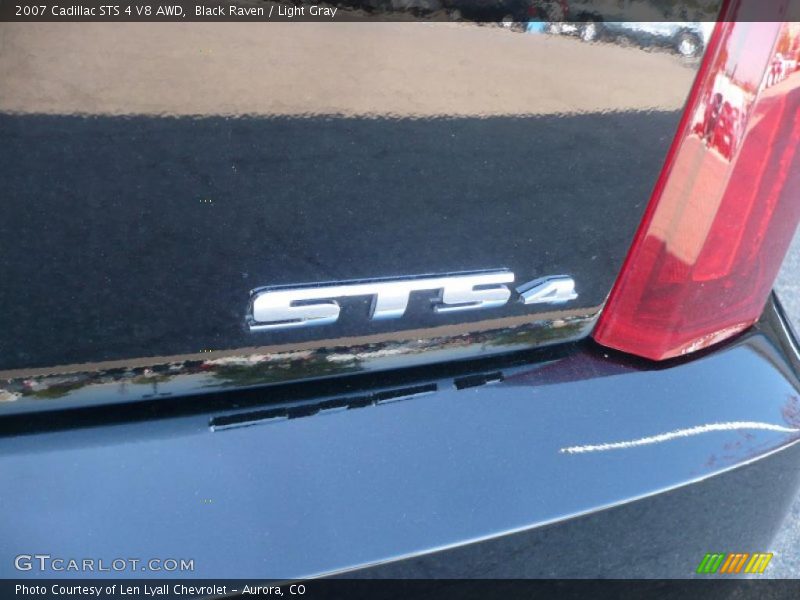 Black Raven / Light Gray 2007 Cadillac STS 4 V8 AWD