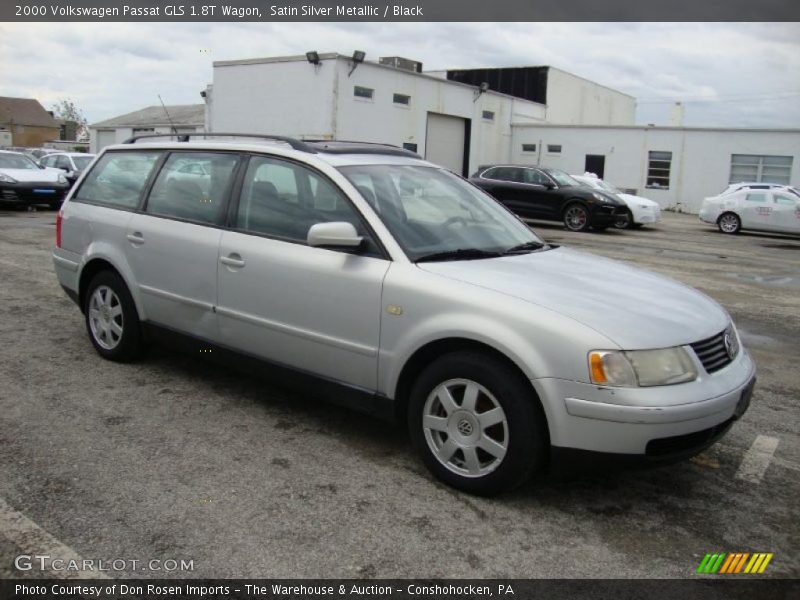 Satin Silver Metallic / Black 2000 Volkswagen Passat GLS 1.8T Wagon