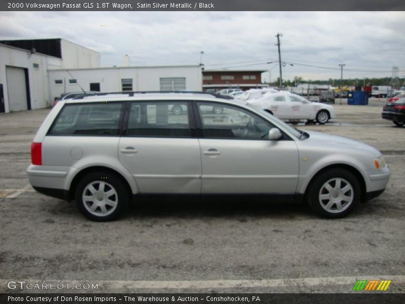 Satin Silver Metallic / Black 2000 Volkswagen Passat GLS 1.8T Wagon