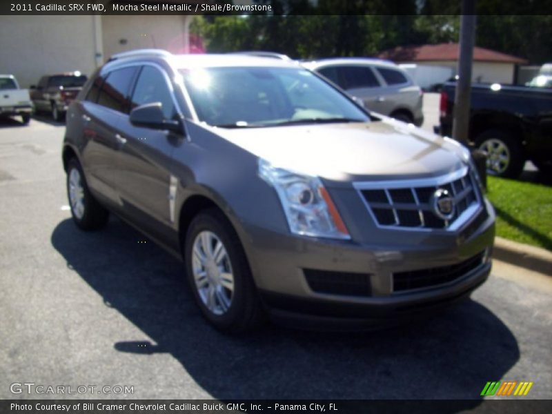 Mocha Steel Metallic / Shale/Brownstone 2011 Cadillac SRX FWD