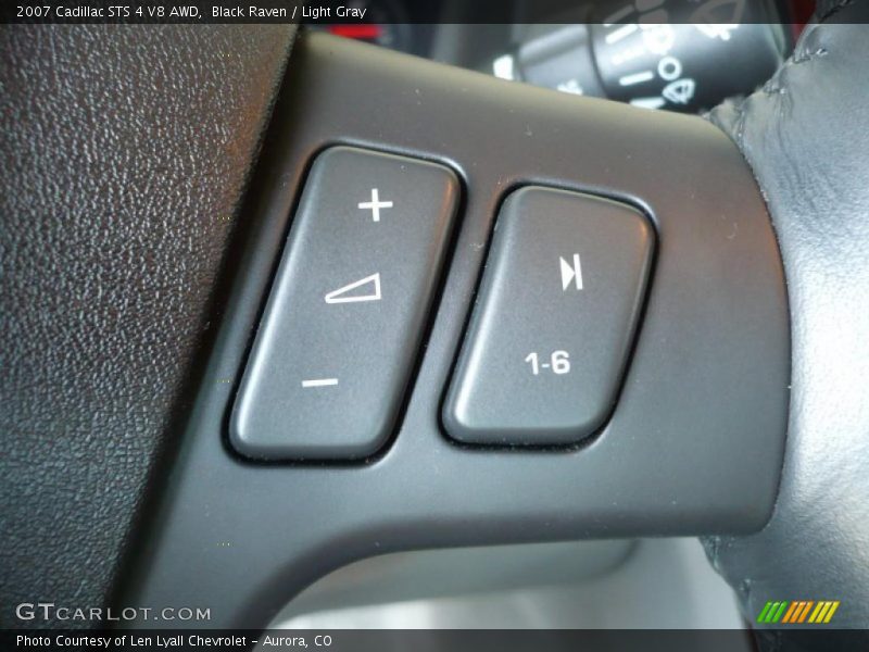 Black Raven / Light Gray 2007 Cadillac STS 4 V8 AWD