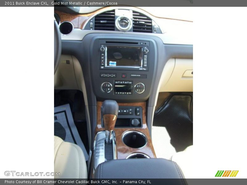 Gold Mist Metallic / Cashmere/Cocoa 2011 Buick Enclave CXL