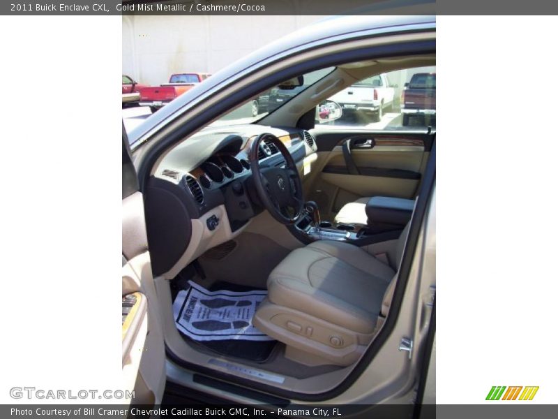 Gold Mist Metallic / Cashmere/Cocoa 2011 Buick Enclave CXL