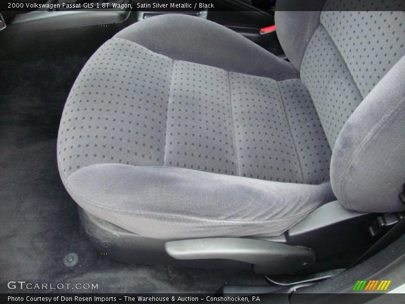 Satin Silver Metallic / Black 2000 Volkswagen Passat GLS 1.8T Wagon
